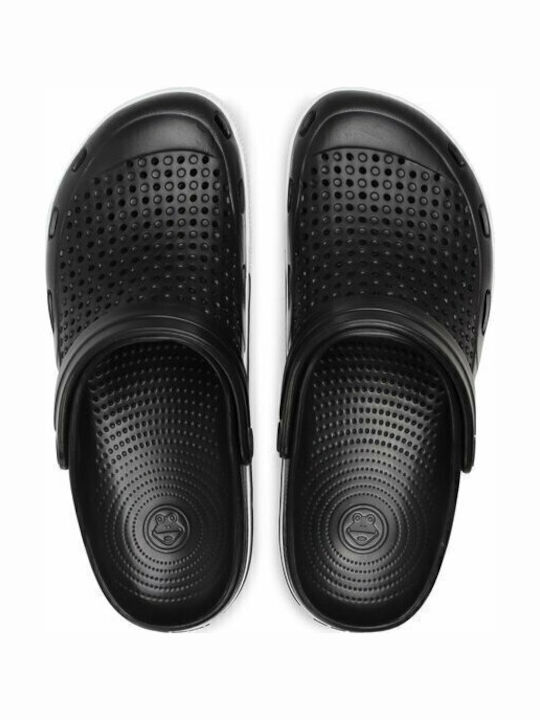 Coqui 6403 Men's Clogs Black
