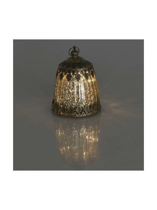 Inart Lantern Decorative Lamp Lattern Silver