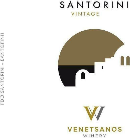 Venetsanos Oinopoieio Вино Assyrtiko Бял Сух Шампоан Санторини 750мл