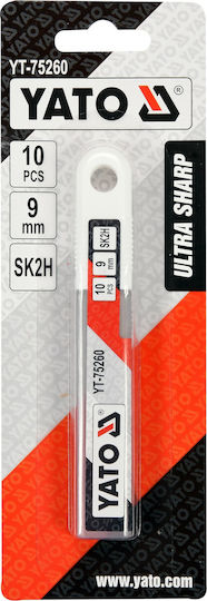 Yato Λεπίδες Φαλτσέτας 9mm 10τμχ