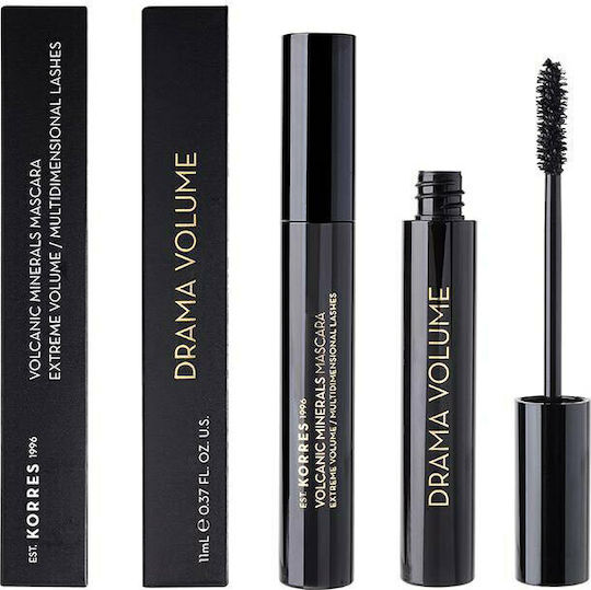 Korres The Black Smokey Makeup Set for the Eyes Drama Volume 01 Black 2pcs