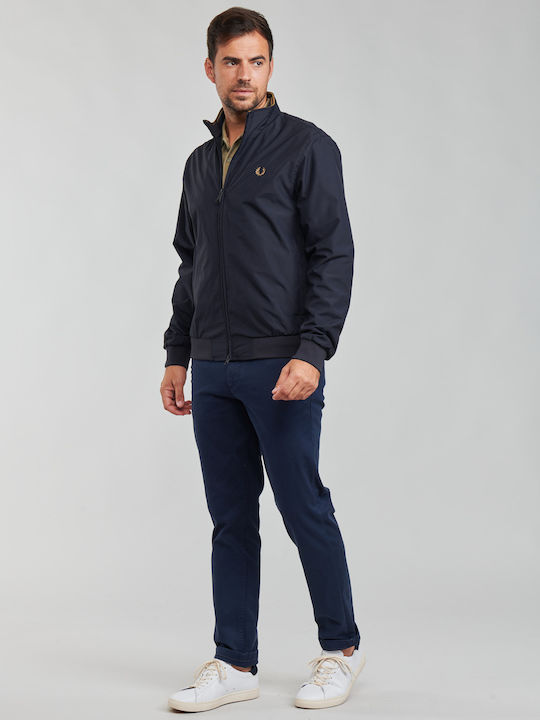 Brentham Winter Jacket Bomber Navy Blue