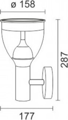 Spot Light Επιτοίχιο Ηλιακό Φωτιστικό 3W 75lm Φυσικό Λευκό 4000K με Αισθητήρα Κίνησης και Φωτοκύτταρο IP44