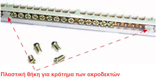 Tehnoplast Ηλεκτρολογικός Πίνακας Χωνευτός, 2 Σειρών, 18 Στοιχείων Π336xΥ373xΒ68mm