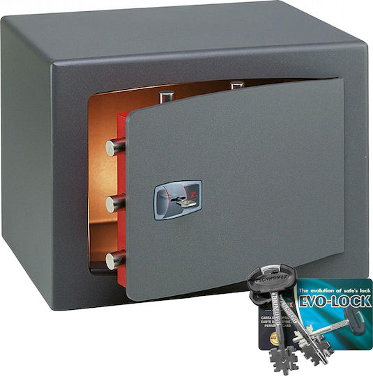 Technomax DMK/7 Χρηματοκιβώτιο με Κλειδί Μ43xΠ40xΥ49cm Βάρους 61kg