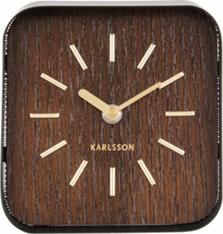 Karlsson Squared Dark Wood Ceas de Masă KA5718DW Karlsson Squared Dark Wood Ceas de Masă KA5718DW