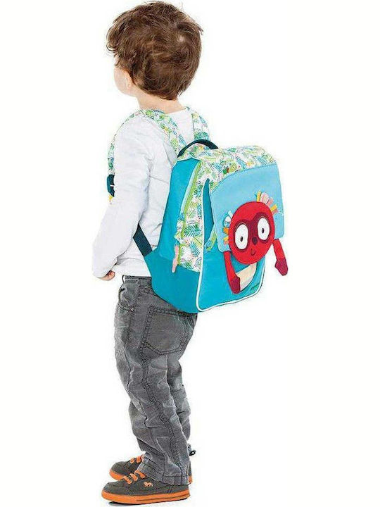 Lilliputiens Georges Schulranzen Rucksack Kindergarten in Hellblau Farbe