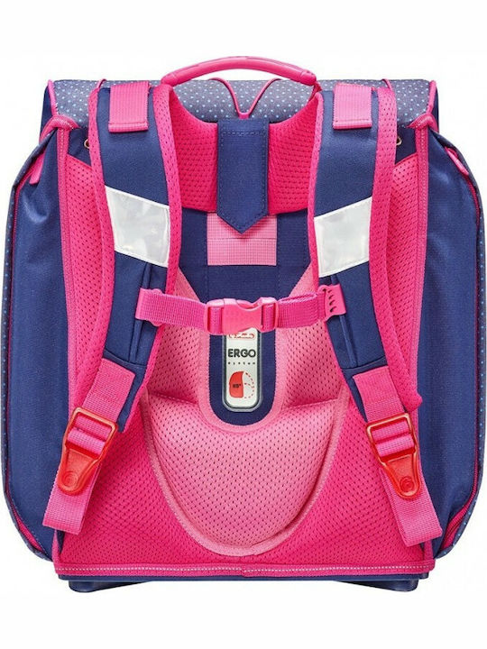 Herlitz Flexi Plus Schmetterlings-Träume Set Schulranzen Rucksack Grundschule, Grundschule in Blau Farbe