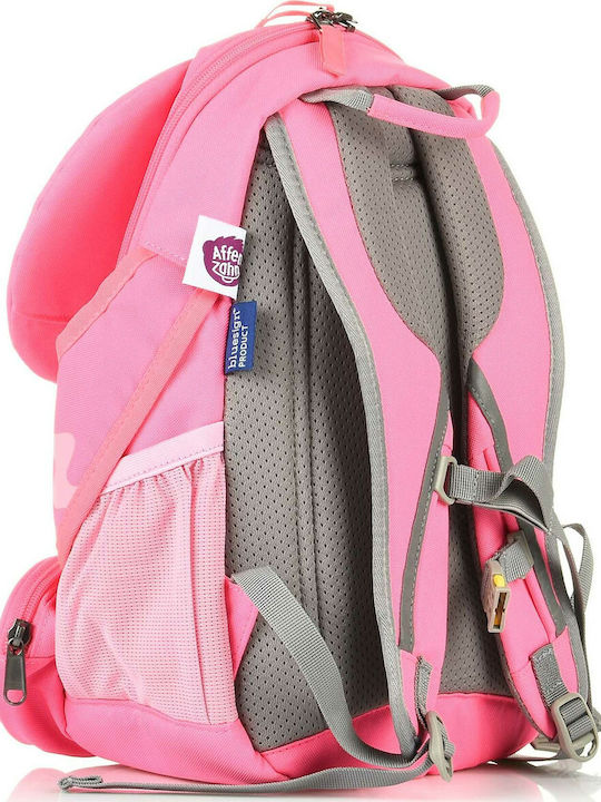 Affenzahn Neon Flamingo Schulranzen Rucksack Kindergarten Rosa mit Flaschenhalter 8Liter