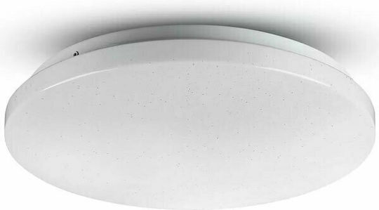 V-TAC Кръгла На открито LED Панел 24W с Топло бяло Светлина 35см.