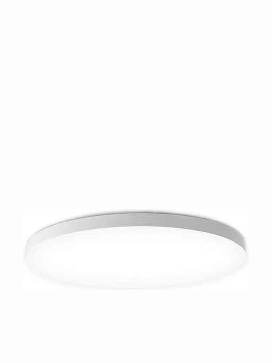 Xiaomi Mi Smart Ceiling Light Στρογγυλό Εξωτερικό LED Panel Ισχύος 32W με Ψυχρό Λευκό Φως 45x45εκ.