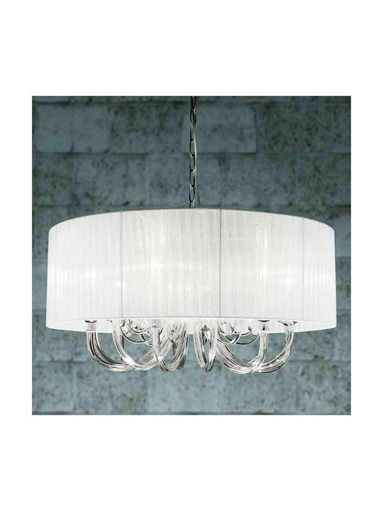 Ondaluce Leira Chandelier Lampshade 6xE14 Transparent 70cm SO.Leira/6