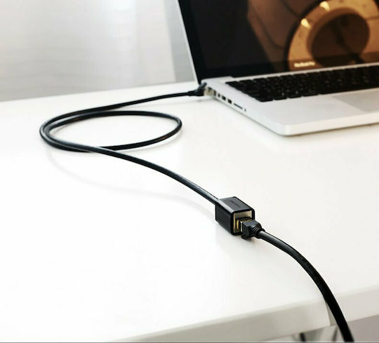 Ugreen F/FTP Cat.6 (Gigabit) Ethernet Network Cable 0.5m Black
