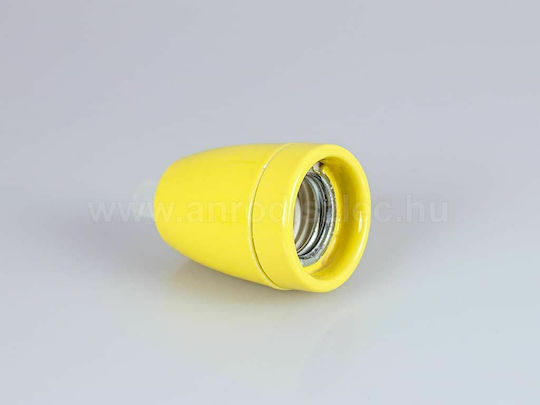 V-TAC VT-799 Socket Extension for Socket E27 in Yellow color Set 1pcs 3801
