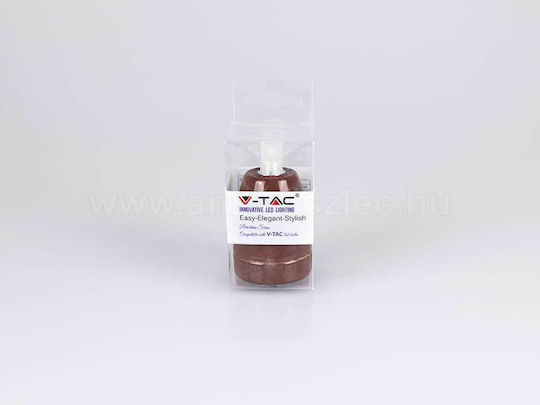 V-TAC VT-799 Ντουί Προέκτασης για Ντουί E27 Καφέ 3802