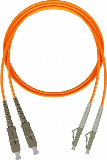Central Central Optical Fiber Cable SC-SC 10m Orange