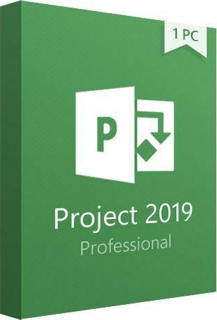 Microsoft Project Professional 2019 Αγγλικά σε Ηλεκτρονική άδεια για 1 Χρήστη