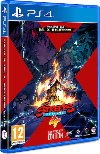 Streets of Rage 4 Anniversary Edition PS4 Game