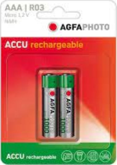 AgfaPhoto Презареждащи батерии AAA Ni-MH 950mAh 1.2V 2бр
