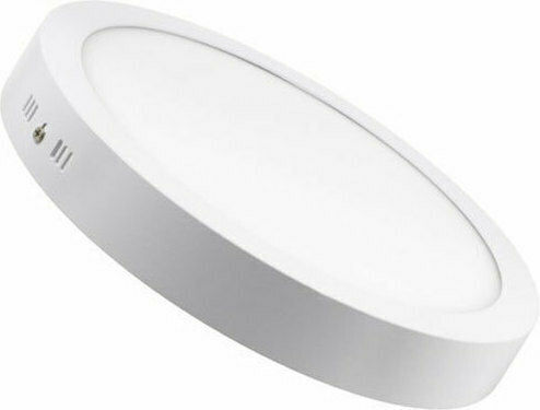 Spot Light Στρογγυλό Χωνευτό LED Panel 24W με Ψυχρό Λευκό Φως 6000K 24εκ.