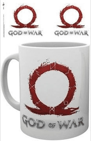 GB eye God of War - Omega Sign Κούπα Κεραμική Λευκή 315ml