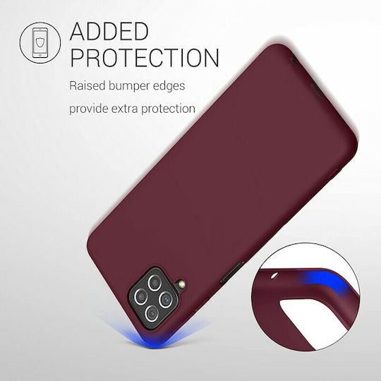 KWmobile Back Cover Σιλικόνης Tawny Red (Galaxy A22 4G)
