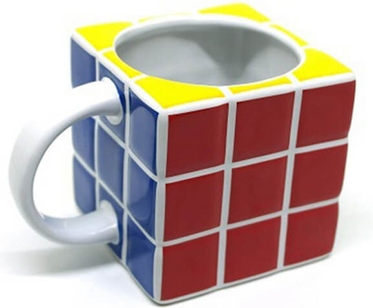 Paladone Rubik's Cube Κούπα Κεραμική Πολύχρωμη 400ml