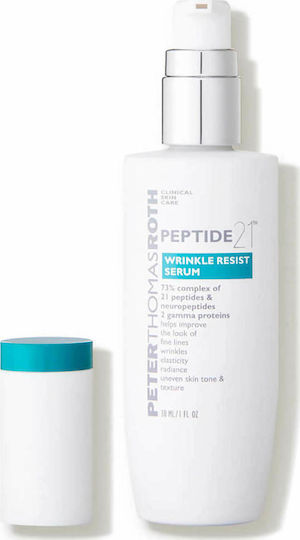 Peter Thomas Roth Serum Hidratant și Anti-îmbătrânire Peptide 21 pentru Față cu Peptide și Acid Hialuronic pentru Detoxifiere și Strălucire 30ml