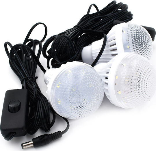 Gdsuper Sistem De Iluminat Solar GDsuper GD-17 Cu Obiectiv 3 Becuri Și Încărcător USB