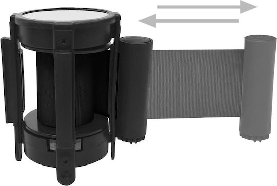 vidaXL Belt Black 2m 51162