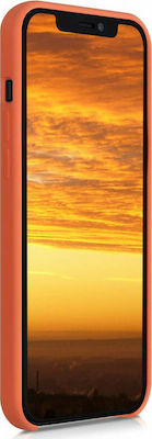 KWmobile Rubber Задна корица Силикон Sunrise Orange (iPhone 12 Pro Max - iPhone 12 Про Макс) 52644.203