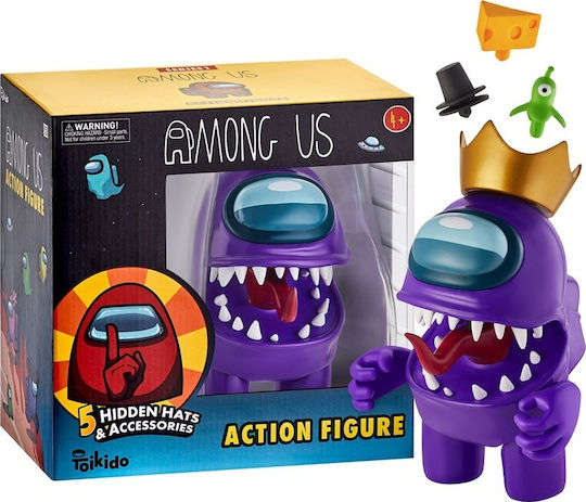 PMI Miniature Novelty Toys Heroes Among Us Action Figures Hats & Accessories Series 1 For 4+ Years Height 17cm (Μiscellaneous Designs)