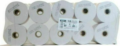 Typotrust Paper Tape W57xD60mm 25m 60gr/m² 10pcs