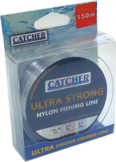 Catcher Πετονιά Ψαρέματος Γκρι 150m / 0.30mm / 6.6kg