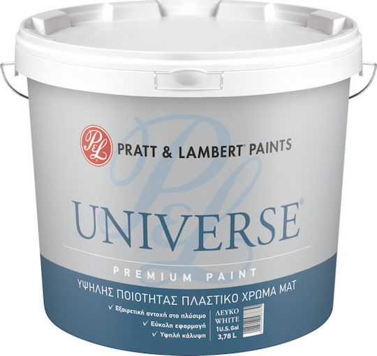 Pratt & Lambert Universe Interior Πλαστικό Χρώμα για Εσωτερική Χρήση 3.78lt