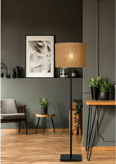 Lucide Lightning Magius Floor Lamp H160cm. Black