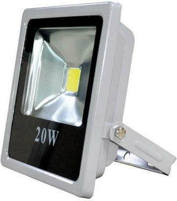 Eurolamp Στεγανός Προβολέας LED 20W Πράσινο IP65