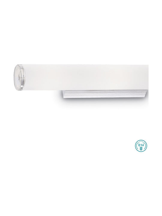 Ideal Lux Camerino AP4 Modern Lamp Wall with Socket E14 White 65x11.5x8cm