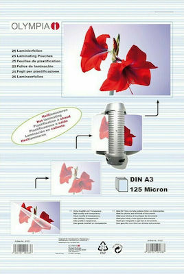 Olympia Din A3 125 Micron Φύλλα Πλαστικοποίησης