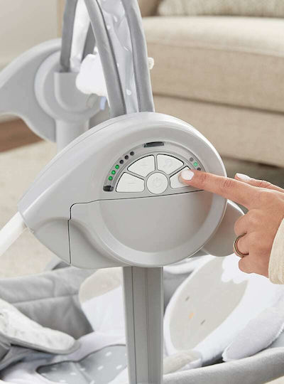 Ingenuity Manual Baby Relax Swing Comfort 2 Go Cuddle Lamb for Child up to 9kg