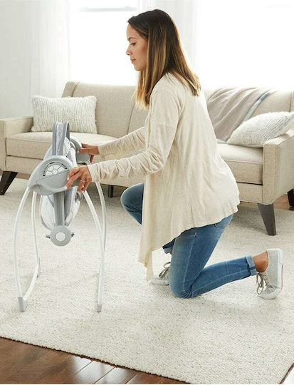 Ingenuity Manual Baby Relax Swing Comfort 2 Go Cuddle Lamb for Child up to 9kg