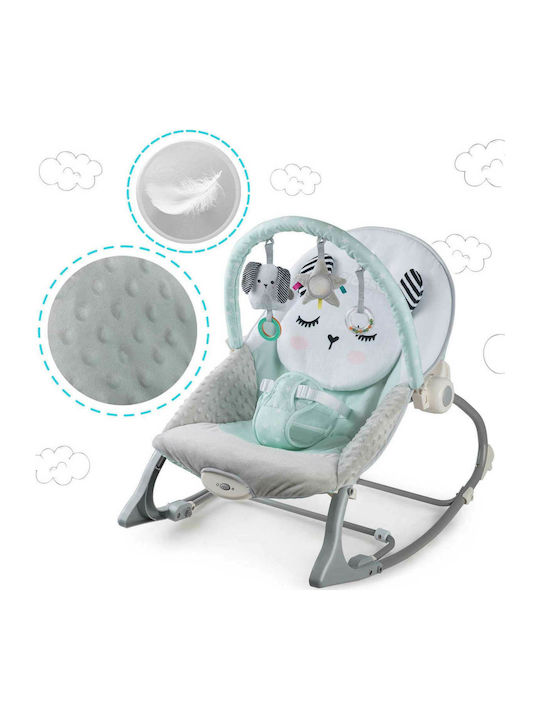 Ricokids Elektrisch Baby Relax mit Vibration Mint für Kind bis 9kg