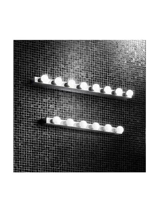 Ideal Lux Prive AP8 Μοντέρνο Φωτιστικό Τοίχου με Ντουί E14 Λευκό 80.5x8x4εκ.