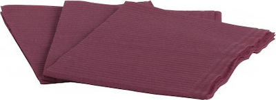 Bournas Medicals Dental Burgundy Towel 2ply + 1ply without Dispenser