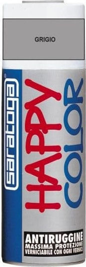 Saratoga Spray Primer Happy Anti-rust Acrylic with Matt Effect Gray 400ml