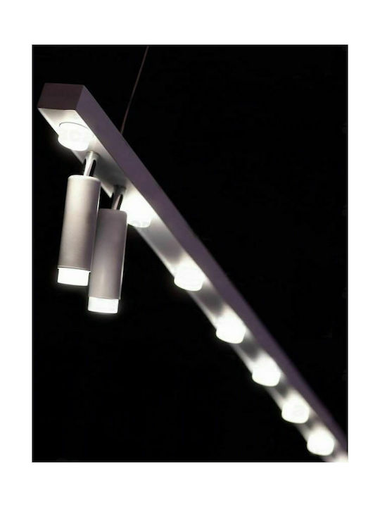 Aca Pendant Light Black Rail 120x120x120cm