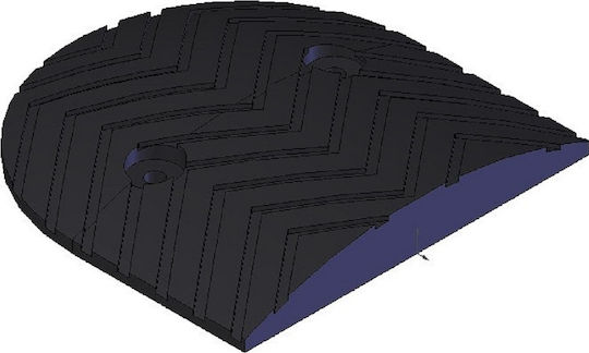 Doorado Rampă Protectoare Rutieră Neagră PARK-DH-215EB