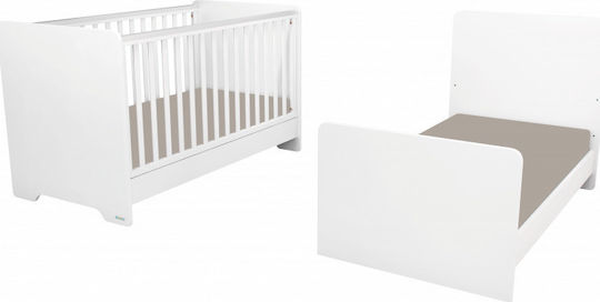 Casababy Stars Seturi De Mobilier Pentru Copii Cu Pat Și Sertar Alb / Gri