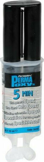 Permatex Perma Poxy Εποξική Κατασκευαστική Κόλλα 2 Συστατικών Διάφανη 50ml