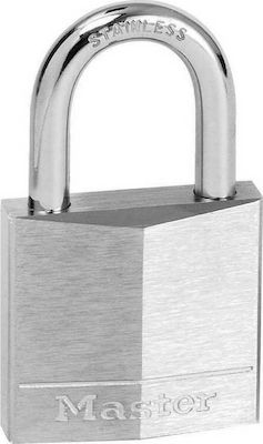 Master Lock 639EURD Steel Padlock Brass with Key 30mm 1pcs